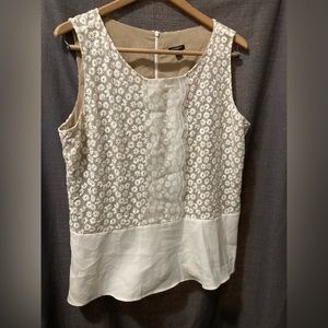 Anne Taylor sleeveless blouse